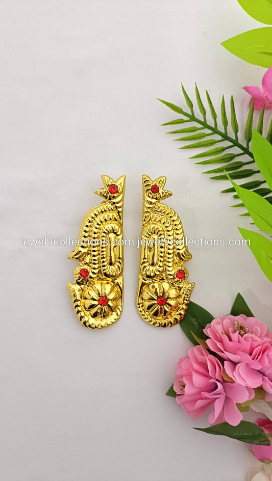 Sacred Deity Earrings - Karna Pathakam
