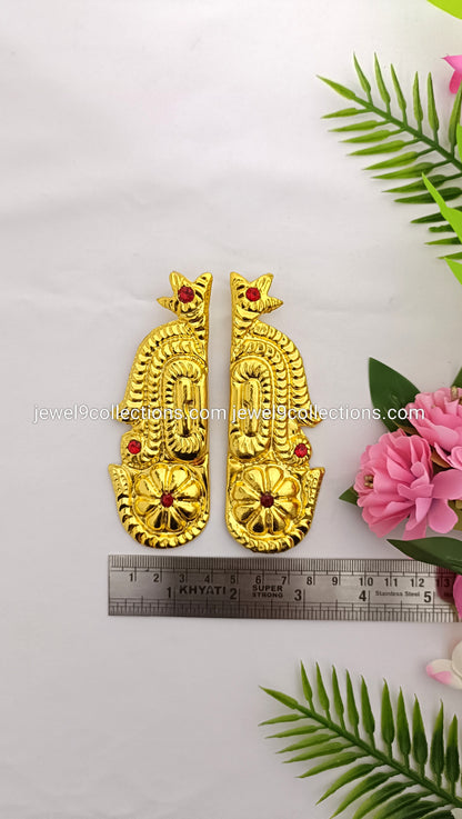 Amman Karna Pathakam - Earrings Gold Plated