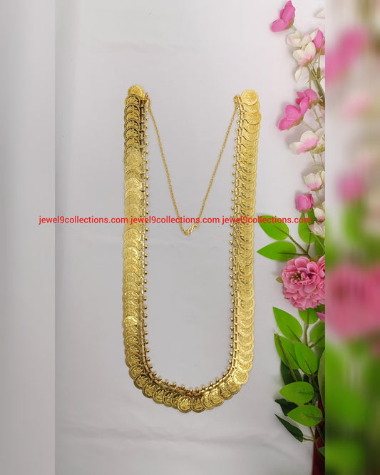 Kasula Mala For Lakshmi Mata